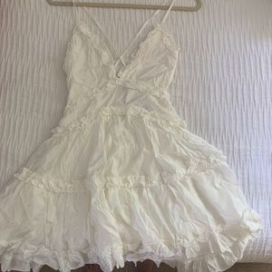 COPY - The dawning mini dress (white)